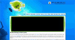 Desktop Screenshot of hiddendepthsdiving.com
